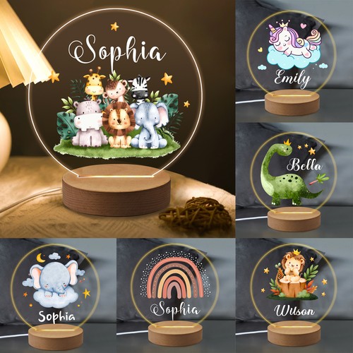 Personalised kid led - led, night