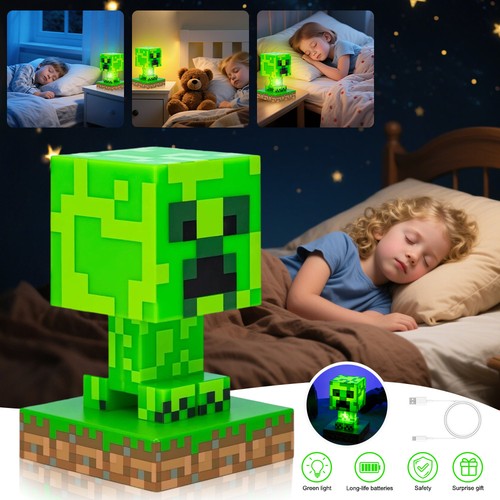 Minecraft creeper icon light - minecraft,