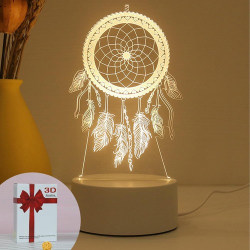 Illusion night light - night, table