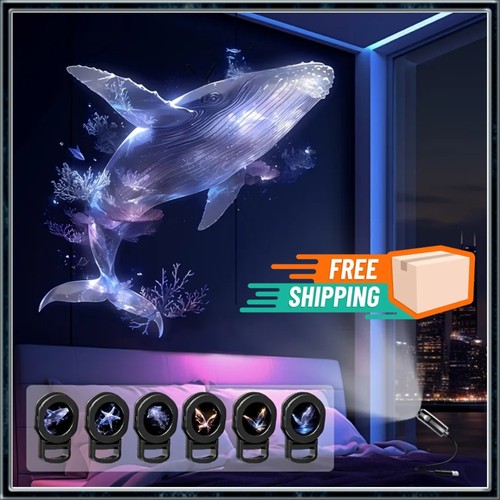 Led usb projector night light - usb,