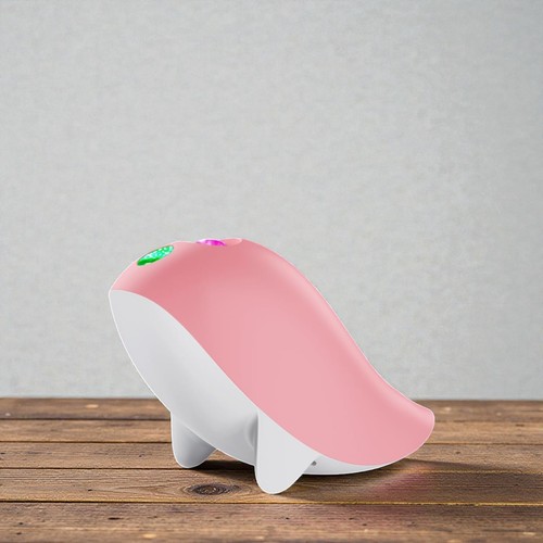 Kids star projector pink whale - star,
