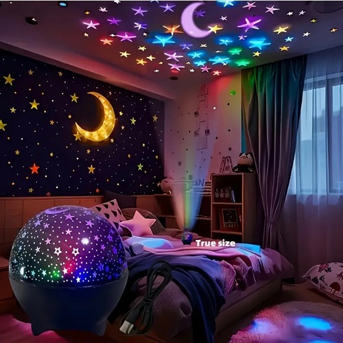 Galaxy star projector - star, night